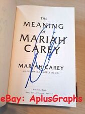 MARIAH CAREY... The Meaning Of Mariah (1/1) SIGNED