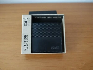 KENNETH COLE REACTION MEN'S WALLET RFID PROTECCION BI-FOLD SLIMFOLD WALLET. NWT - Picture 1 of 10