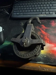 Geo B Carpenter And Co Chicago Riemenscheibe 1/4 Tonne - Bild 1 von 4