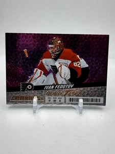 Ivan Fedotov 2024-25 Upper Deck Credentials Debut Ticket Access Pink /50 RC #140 - Imagen 1 de 2
