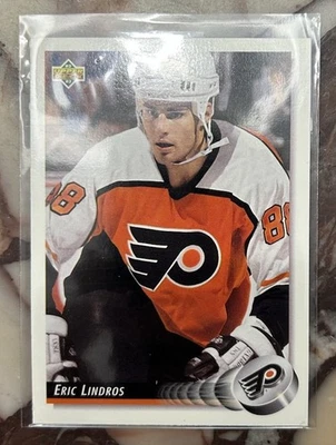1992-93 Upper Deck Eric Lindros #88 Philadelphia Flyers HOF Rookie - Image 1 of 2