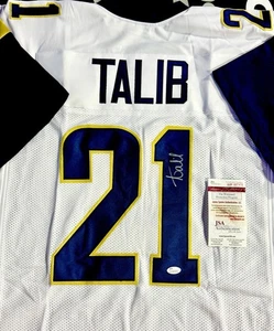 Aqib Talib Signed Jersey Los Angeles Rams 5×Pro Bowl DB JSA Certified - Picture 1 of 1