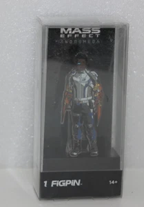 MASS EFFECT ANDROMEDA LIAM FIGPIN FIGURE ENAMEL PIN NEW IN PACKAGE 2017 EA CMD - Picture 1 of 4