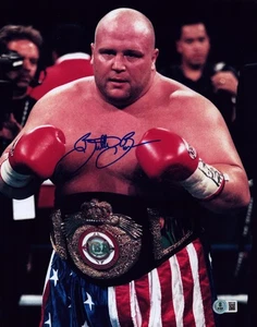 Foto firmada por Butterbean 11x14 certificado de autenticidad BAS Pride FC K-1 Boxeo Leyenda Imagen Auto E - Imagen 1 de 24