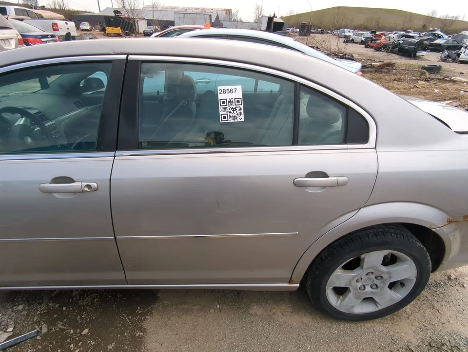 2007-2009 Saturn Aura Driver Rear Door Oem U7HU8 Foto 1 de 1