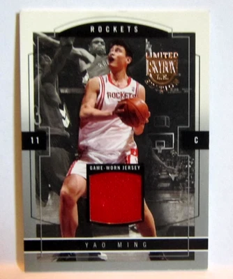 Parche de camiseta roja Yao Ming 2003-04 Skybox edición limitada #29/399! Rockets GOAT HOF Foto 1 de 2