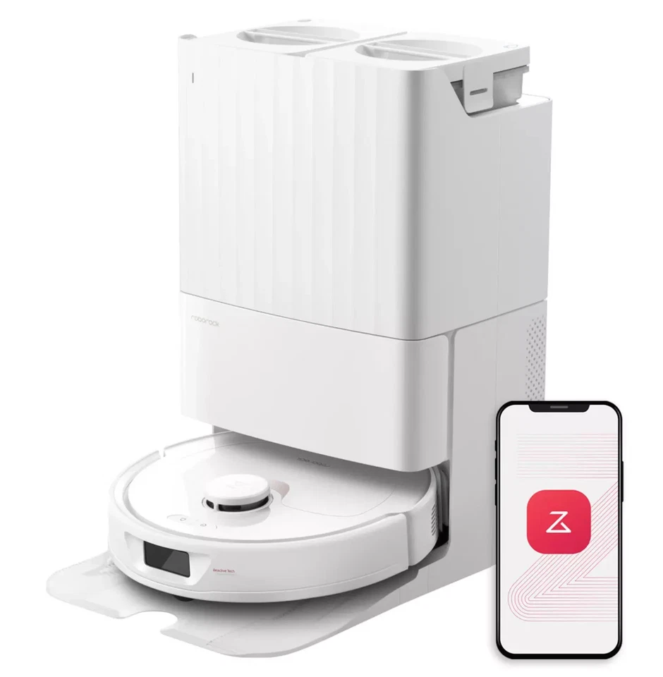 Roborock Q Revo Robot Vacuum, Self-Drying, Mop Lifting - NEW QV35S - Image 1 of 1