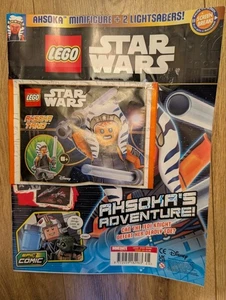 Lego Star Wars magazine #125 2025 + Ahsoka MiniFigure & 2 Lightsabers - Picture 1 of 1