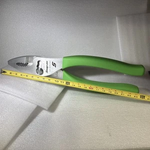 Snap-On Green Slip Joint Wall Pliers BRAND NEW! - Picture 1 of 7