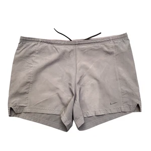 Pantalones Cortos para Correr Nike Para Hombre Gris Mediano Dri Fit Cintura Elástica Cordón Atlético - Imagen 1 de 3