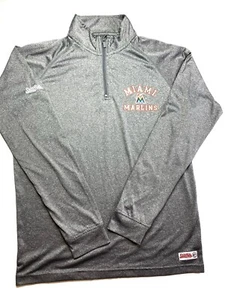 Herren Miami Marlins MLB Full Zip Jacke S small black Stitches - Bild 1 von 7