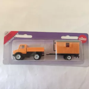 SIKU Super Series 1510 Unimog With Construction Trailer New Boxed - Picture 1 of 1