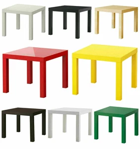 IKEA Side Table End Display 55cm Square Small Coffee Table Office Bedroom