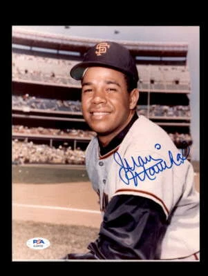 Juan Marichal PSA DNA Coa Signed 8x10 Photo Autograph 1 - Image 1 of 3