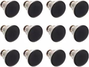 12Pcs No Sew Instant Buttons Jean Button Pins Detachable Replacement Jeans Thin - Picture 1 of 9