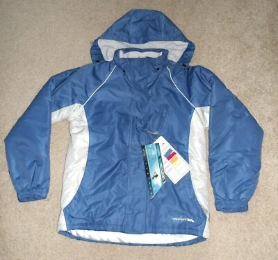 Chaqueta de esquí Trespass Casali para hombre talla mediana azul con capucha - nueva con etiquetas Foto 1 de 4