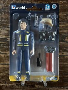 New Bruder Bworld 60100 Firefighter with Accessories 