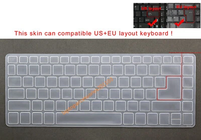 Keyboard Skin Cover for Acer K4000 ES1-420 ES1-421 ES1-332 ES1-432 ES1-433 P248 - Image 1 of 4