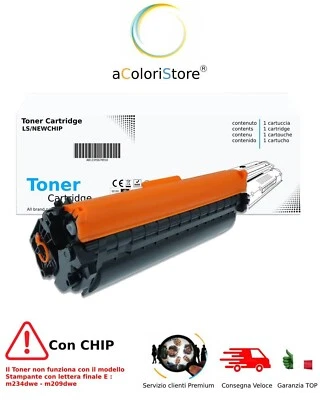 Toner compatibile HP 135A Laserjet MFP M234dw M234sdw M234sdn M209dw con CHIP - Immagine 1 di 4