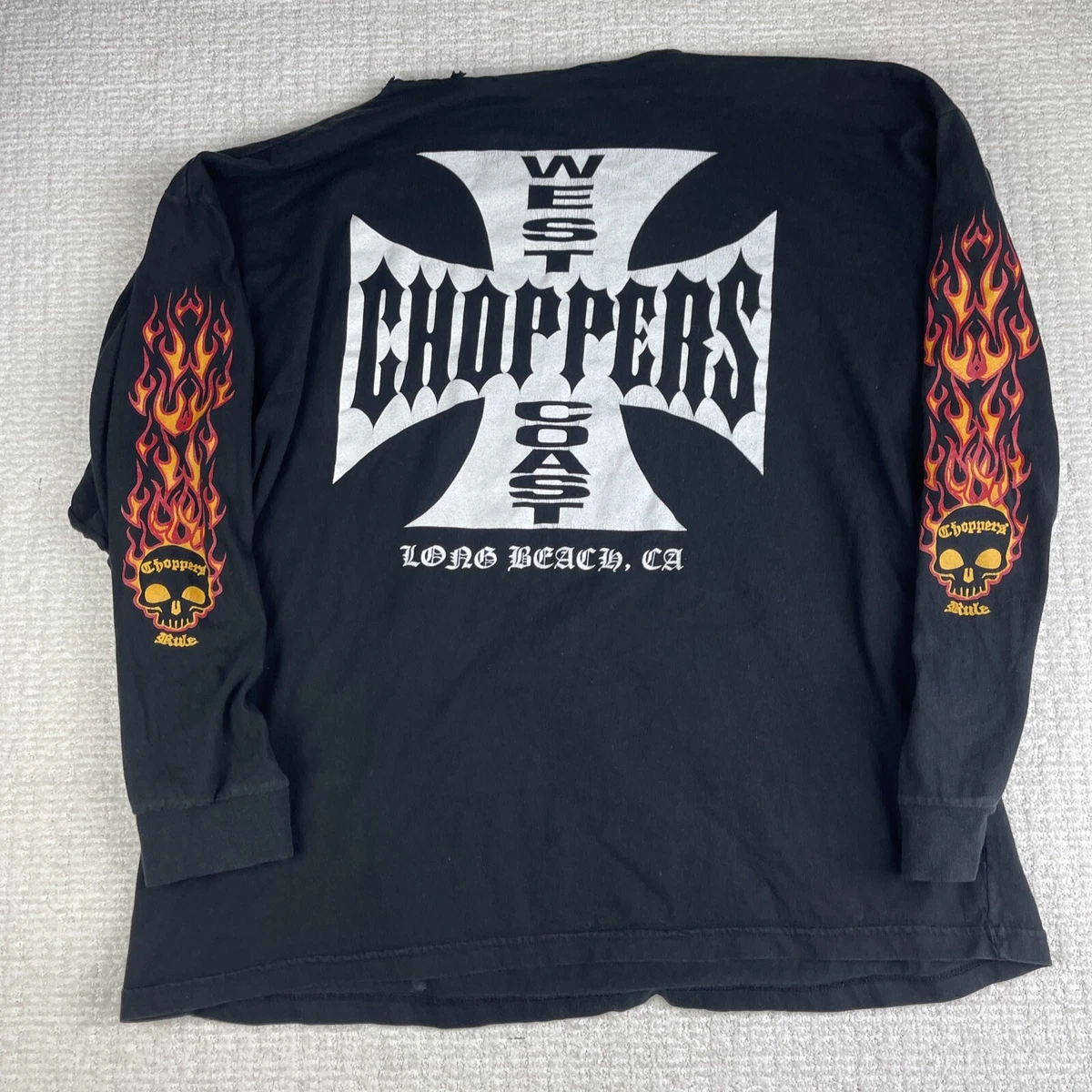 West Coast Choppers Long Sleeve T-Shirts for Men for sale | eBay