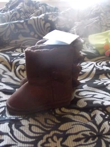 Gymboree Preppysaurus brown dinosaur boots new nwt boys size 3 - Picture 1 of 1