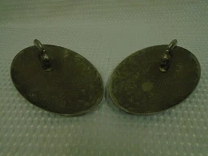 A Pair of Silver Plated Seba Squirrel Oval Tray Trinket or Pin Dish 1970’s - Imagen 1 de 8