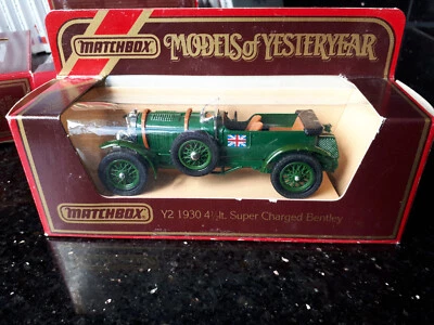MODELLAUTOS "MATCHBOX YESTERDAY", 6 Modelle, Masstab 1:48, in OVP - Bild 1 von 4
