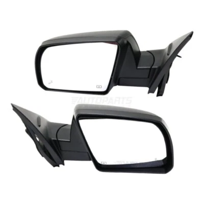 New Left & Right Power Mirror Manual Folding Heated Fits 2014-2021 Toyota Tundra - Image 1 of 4
