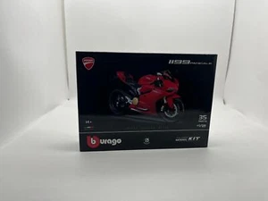 1:12 BURAGO Ducati 1199 Panigale Diecast Metal Kit BU55101KIT Model - Picture 1 of 2