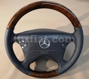 Nuevo volante de madera de nogal Mercedes W210 W208 - Imagen 1 de 1