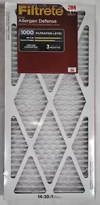 14x30x1 HVAC Filter MERV 11 Micro Allergen 2 pack Slight Damage see Photo - Picture 1 of 3