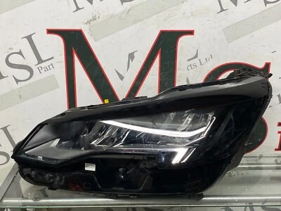 (AS) AUTÉNTICO PEUGEOT 3008 5008 FAROS DELANTEROS LED LADO IZQUIERDO (SOPORTE ROTO) Foto 1 de 4