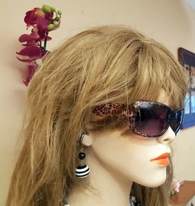 Niñas Mujer Deportes Moda Desgaste Ojos Gafas de Sol Estilo Leopardo ESPECTACULARES (#523) - Imagen 1 de 8