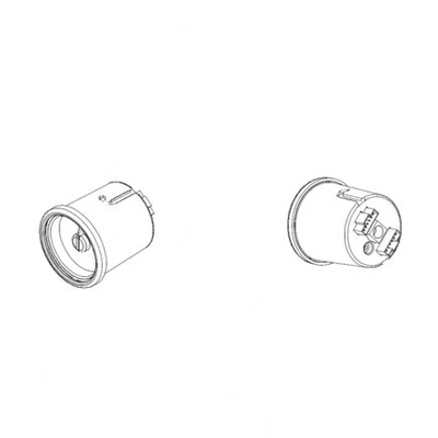 Freightliner A22-59217-001 Air Pressure Gauge Primary, Icu4, Black, Standard - Image 1 of 4