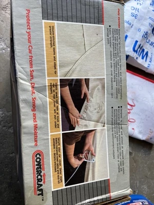 Vintage Cover Craft Size XL Car Cover.. Brand New In The Box. Old School - Image 1 of 4