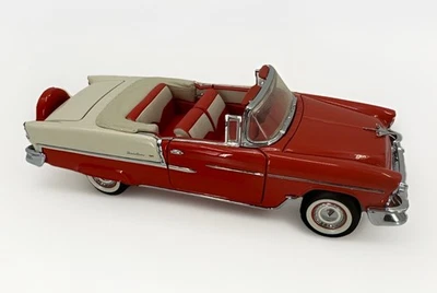 Franklin Mint 1955 Chevrolet Bel Air Convertible 1:24 Diecast Model Car - Chevy - Image 1 of 4