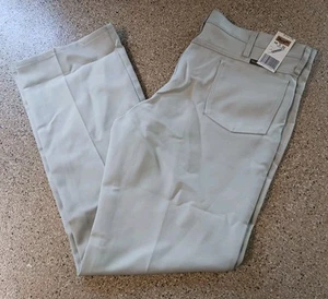 Vintage Deadstock Wrangler Wrancher Boot Cut Jeans Pants Polyester 40x30 MadeUSA - Picture 1 of 9