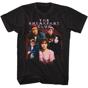Breakfast Club - Group Photo Lockers - American Classics - Solid Black Adult Sho - Picture 1 of 3