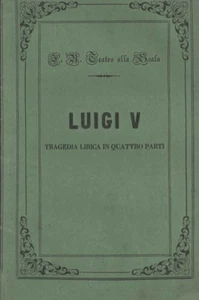 Ludwig V. Opernische Tragödie in vier Teilen zur Darstellung im Imp. Regio Te... - Bild 1 von 1