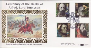 GB Stamps First Day Cover Death of Lord Tennyson, The Light Brigade BENHAM 1992 - Picture 1 of 1