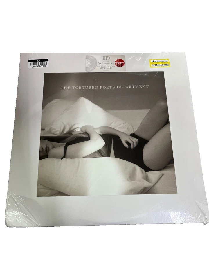 Taylor Swift "The Tortured Poets Department" (Target Excl Phantom Clear Vinyl) - Image 1 of 1