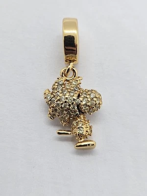 Peanuts Woodstock Charm Pendant Sterling Silver For Bracelet Snoopy  - Image 1 of 4