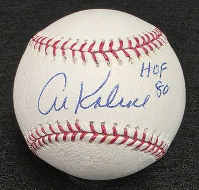 AL KALINE Signed Official 1980 HALL OF FAME MLB Baseball-DETROIT TIGERS-JSA - Image 1 of 4