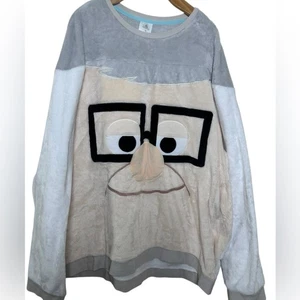 Disney Pixar UP Carl Fredricksen Peluche Polar Sudadera 2XL DIFÍCIL DE ENCONTRAR Unisex Acogedora - Imagen 1 de 11
