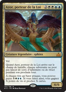 Magic The Gathering MTG AZOR, THE LAWBRINGER FRENCH Rivals of Ixalan NM - Picture 1 of 1