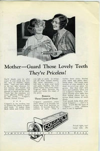1926 Colgate Dental Ribbon Cream Toothpaste MAGAZINE PRINT AD Gift Idea! (4812) - Picture 1 of 1