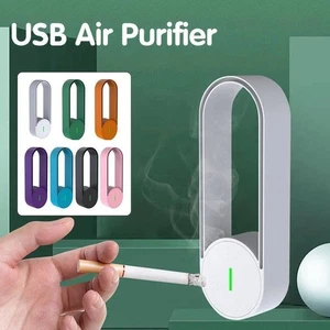 USB Anion Negative Ion Air Purifier Home Cigarette Smoke Remover Smell Freshener - Picture 1 of 24