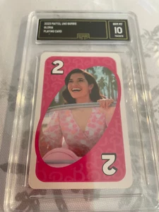 TARJETA DE JUEGO GLORIA AMERICA FERRERA 2023 MATTEL UNO 2 BARBIE GRADO 10 - Imagen 1 de 2