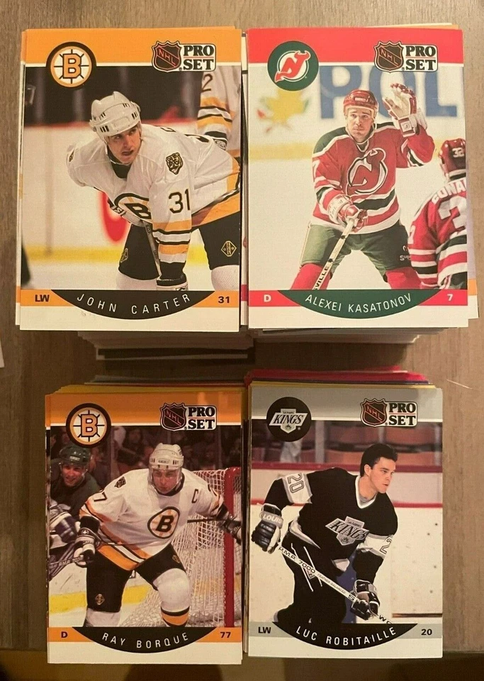 FINISH YOUR SET 1990-91 Pro Set Hockey Cards #251-500 Buy 2 Get 2 Free - Image 1 of 1