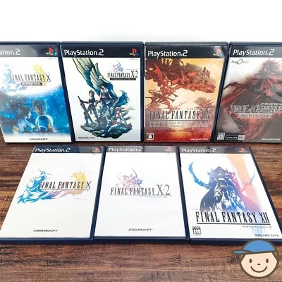 PS2 Final Fantasy X X-2 XII International Dirge of Cerberus Zodiac NTSC-J Japan - Image 1 of 4